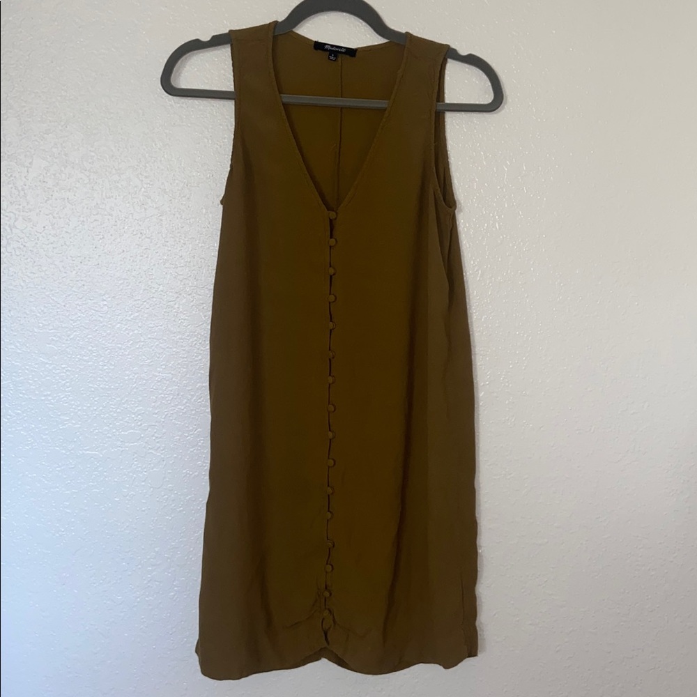 Madewell Button Down Mini Dress
